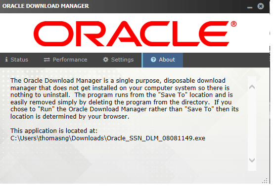 Good news, this is not an additional software on my computer