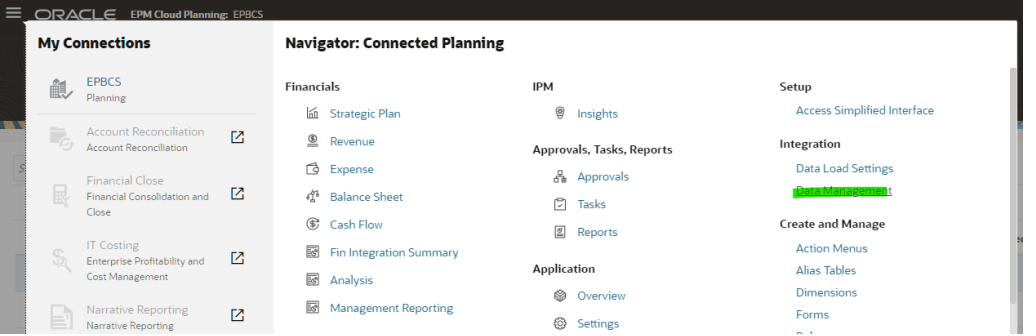 Data management