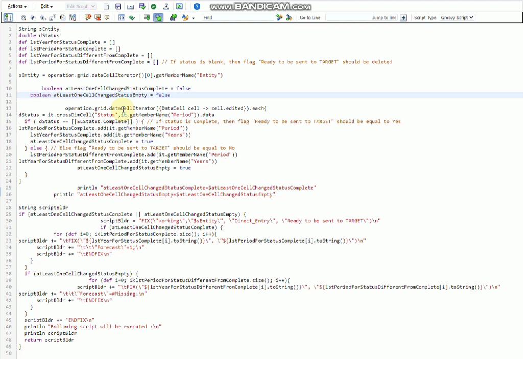 Groovy planning autoindent