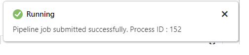 Information popup shows up and goes away smoothly